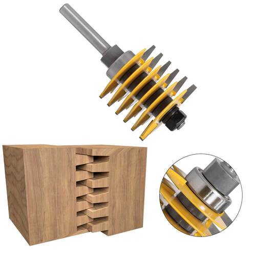 Finger Joint Router Bit Tenon Cutter Industrial Grade for Wo