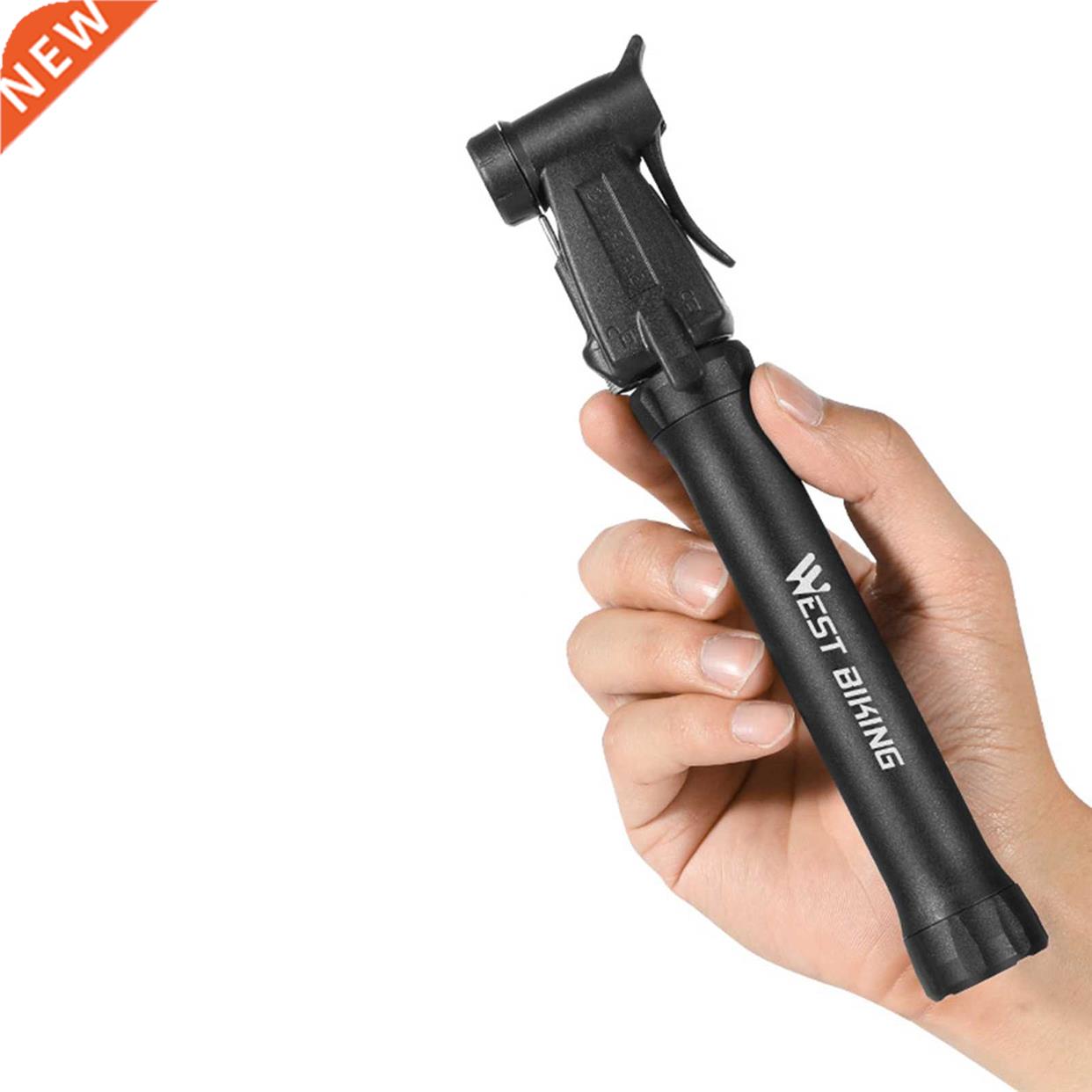 Black Pump Mountain Bike Inflator Portable Basketball Fans