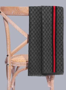 Business Winter Scarf Men High Quality Cashmere Scarf Retro