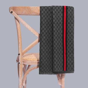 Business Winter Scarf Men High Quality Cashmere Scarf Retro