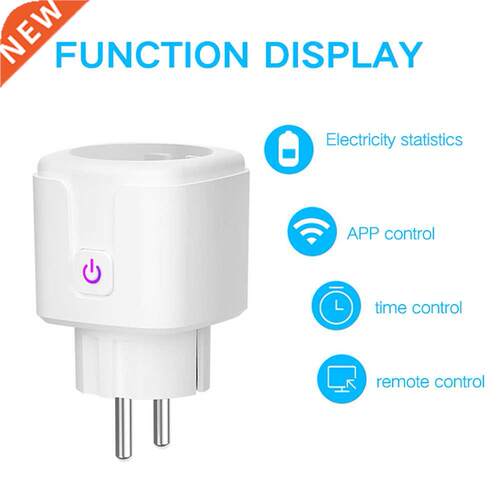 Tuya Wifi Intelligent Socket Remote Control WiFi Plug Wirele