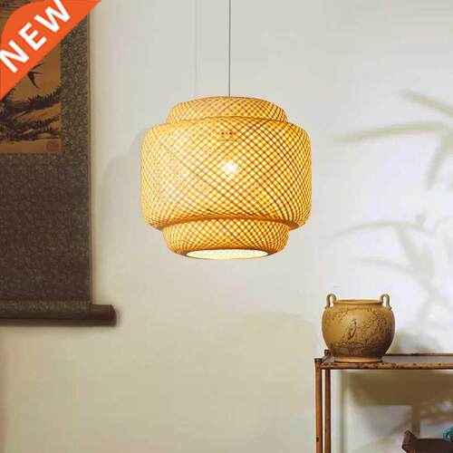 Chinese Style Pendant Light Handmake Bamboo Hanging Lamps fo