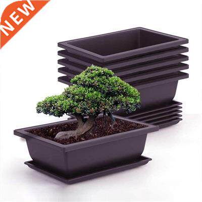 Imitation Purple Sand Plastic Flower Pots Rectangle