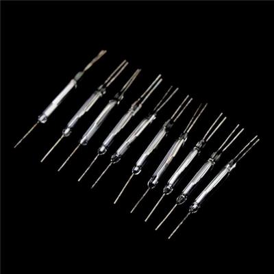 10PCS Reed Glass Magnetic Switches N/O N/C SPDT 300VDC 10W 3