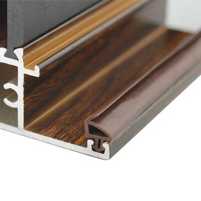 Tubular Gasket Weatherstrip Aluminium Door Window Slot Seal