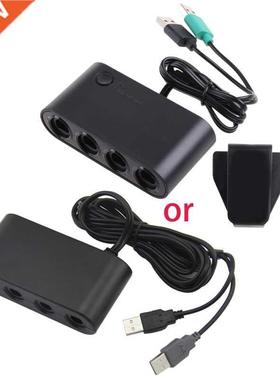 4 Ports Converter for GameCube GC Controller, USB Adapter Pl