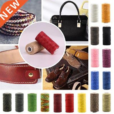 50M Leather Waxed Thread 150D 1mm Flat Waxed Sewing Line