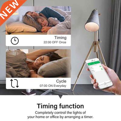 AUBESS 10A DIY WiFi Smart Switch Timer Wireless Switches