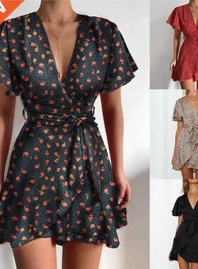 blue Dress sling dresses Elegant French Woen Solid gown