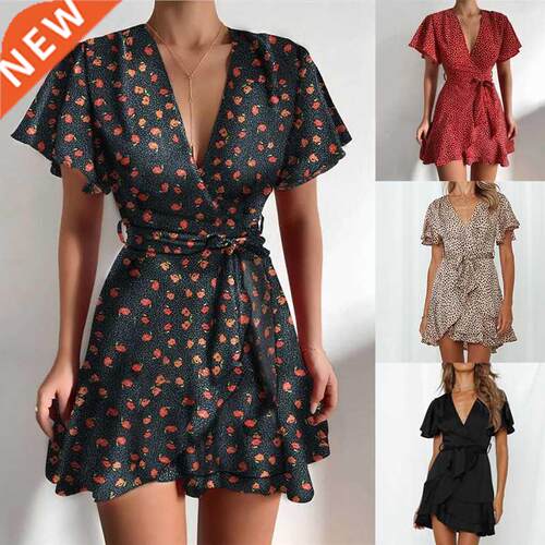 blue Dress sling dresses Elegant French Woen Solid gown