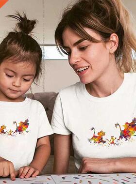 Lion King Children T Shirt Summer Casual Kids Tshirts Tees H