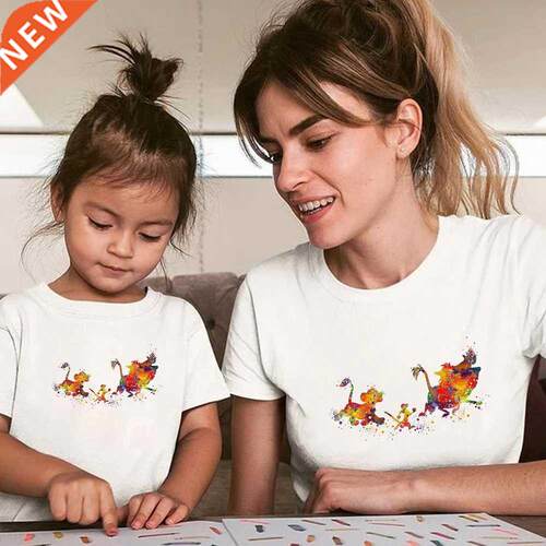 Lion King Children T Shirt Summer Casual Kids Tshirts Tees H