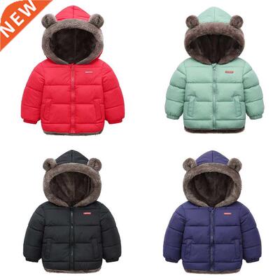 Kids Cotton Clothing Thickened Down Girls Jacket Baby Winter