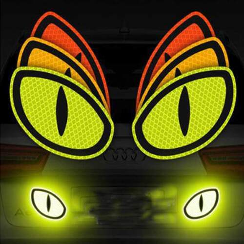 2Pcs/pair Reflective Safety Warning Tape Car Sticker Car Ref