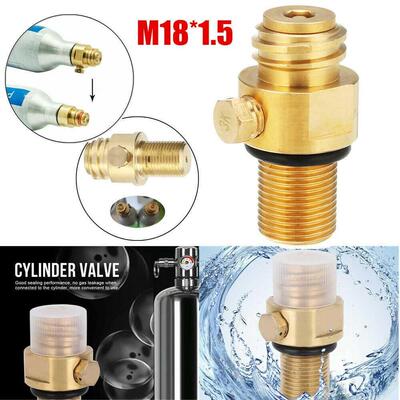 M18*1.5 co2 Valve Adaptor Replaceable Transverter Suitable F