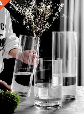 Vase furnishing articles flower arranging transparent glass
