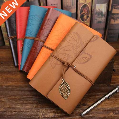 Retro Notebook Diary Notepad Literature PU Leather Note Book