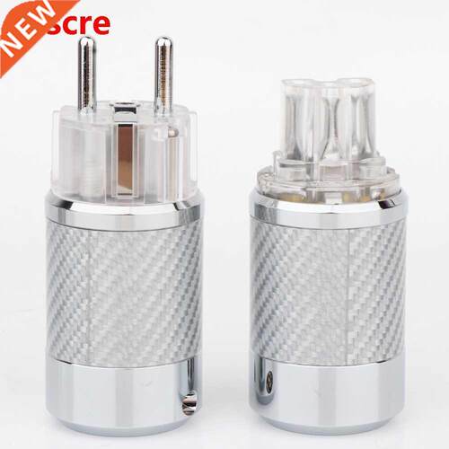 Preffair WCF4-TER Top Clear Carbon Fiber Rhodium Plated With