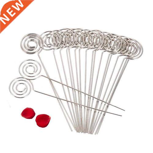 50 x Metal Wired Business Card Holder Memo Photo Picture Pap