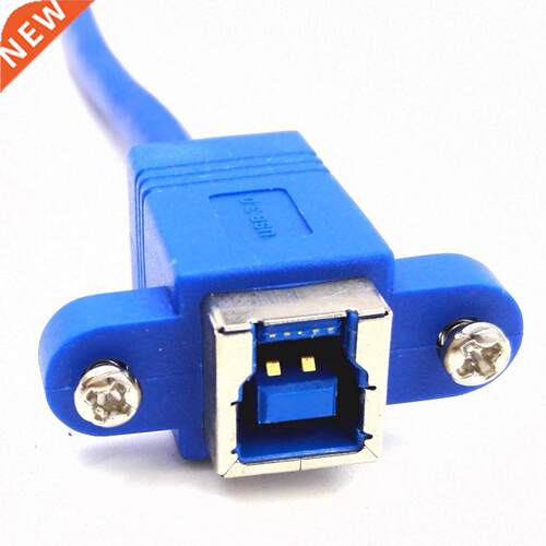 hot-90Degree Right Angled USB3.0 Type B Male to USB3.0 Type