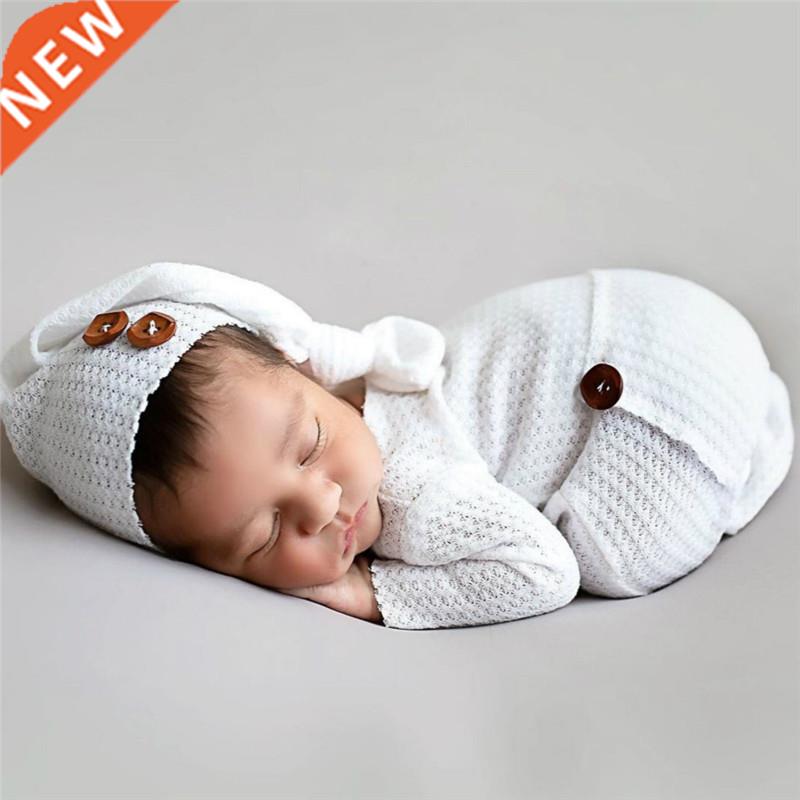 Ylsteed 2 Piece Set Newborn Photogrphy Clothing Knitted New