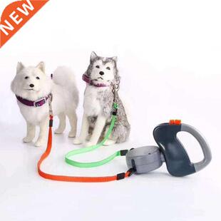Retractable Dog Leash Dual Pet Dog Leash Retractable Walking