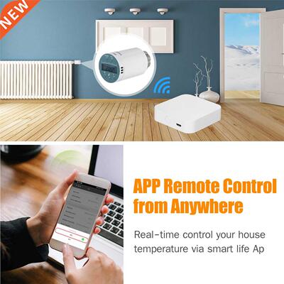 SEA801-ZIGBEE Smart Heating Radiator Thermostat Compatible
