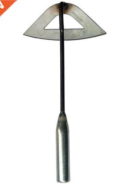 Steel Hardened Hollow Hoe Handheld Weeding Rake Planting Veg