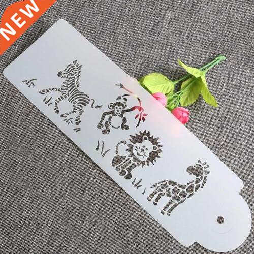 Cute Giraffe Zebra Monkey Lion Cake Mould Cake Stencil