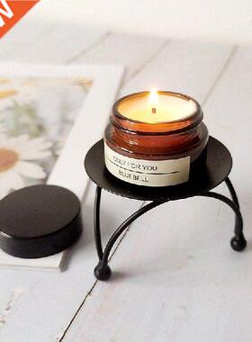 Gift Home Decoration Wedding Ornament Black Gold Candle