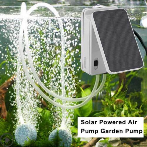 Multi purpose Solar Aquarium Air Pump Fish Tank Mini Air Co