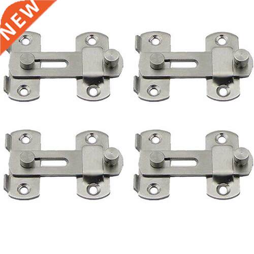 4X 20X50X70mm Stainless Steel Home Safety Gate Door Bolt Lat