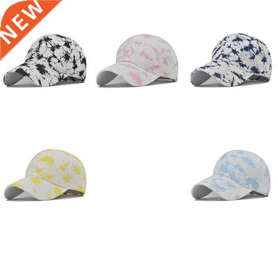 Outdoors Hiking Caps Quality Cotton Tie-dyed Denim Running C