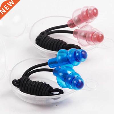 1 Pairs Ear Plug Soft Silicone Anti-Noise Waterproof Swimmin