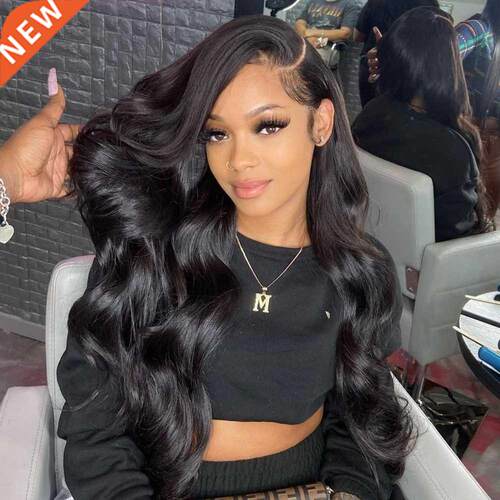 30 Inch Body Wave Lace Front Wigs for Women Human Hair 13x4