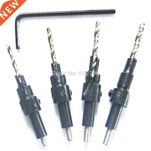 4pc Countersinks Projects Countersink Screw Pilot Countersin
