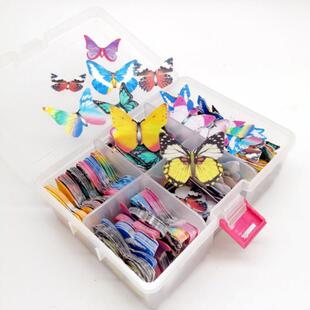 Edible Cake Decoration Mixed Butterfly Glutinous Wafer Rice