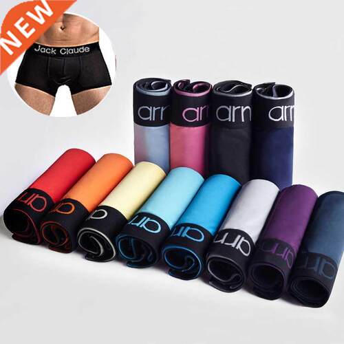 10 PCS Jack Claude Men Underwear Boxers Brand Men Boxer Shor