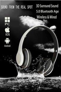 Newest P47 Folding Wireless Headset Support Wired Connectio