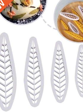 4Pcs/set Creativity Peach Leaf Cutters Tools Biscuit Cutter