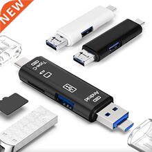 SD Card Reader USB C Card Reader  In 1 USB 2.0 TF Mirco SD