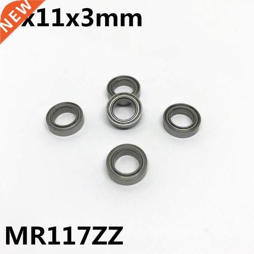10Pcs MR117ZZ 677ZZ 7x11x3 mm Deep Groove Ball Bearing Minia