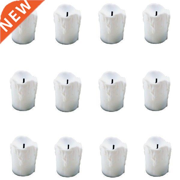 12pcs Cndles Light Flmeless LED Cndle Lmp Bright Bulb