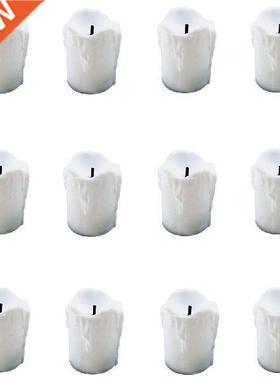 12pcs Cndles Light Flmeless LED Cndle Lmp Bright Bulb
