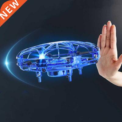 Mini Flying Helicopter UFO RC Drone Hand Sensing Aircraft El