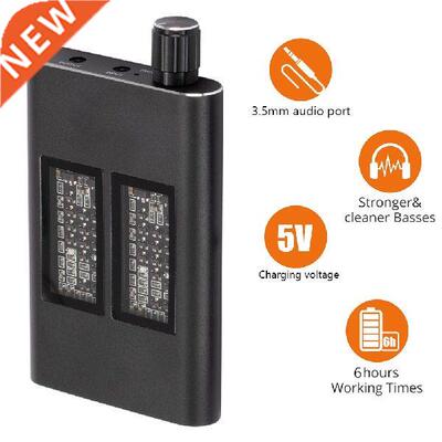 Class A 16-150 ohm HiFi Headphone Earphone Amplifier 3.5mm