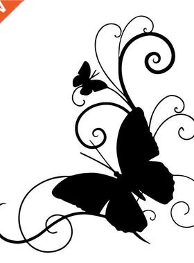 Custom car sticker15cm*16cm Butterfly Personality Car-Stylin