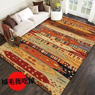 Bohemian Living Room Sofa and Carpet Nordic Ethnic Style