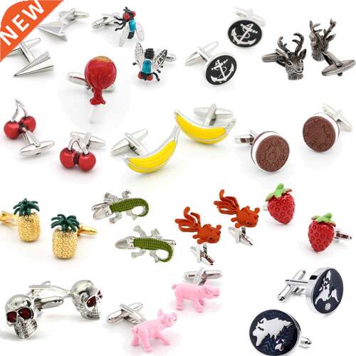 iGame New Arrival Novelty Cufflinks 18 Fancy Designs Brass M