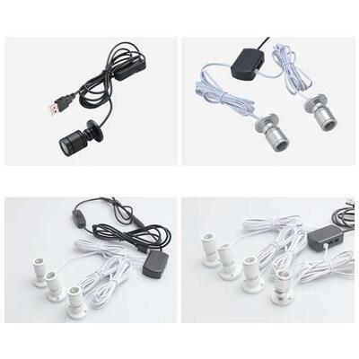 Mini LED Spot Downlight 1W 5V USB dimmable spotlight model d